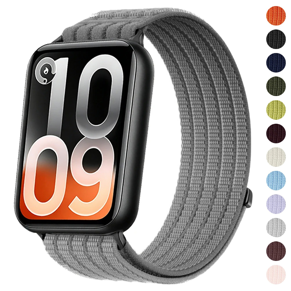 Sport Loop Velcro - Pulseira de Nylon Trançada Respirável para