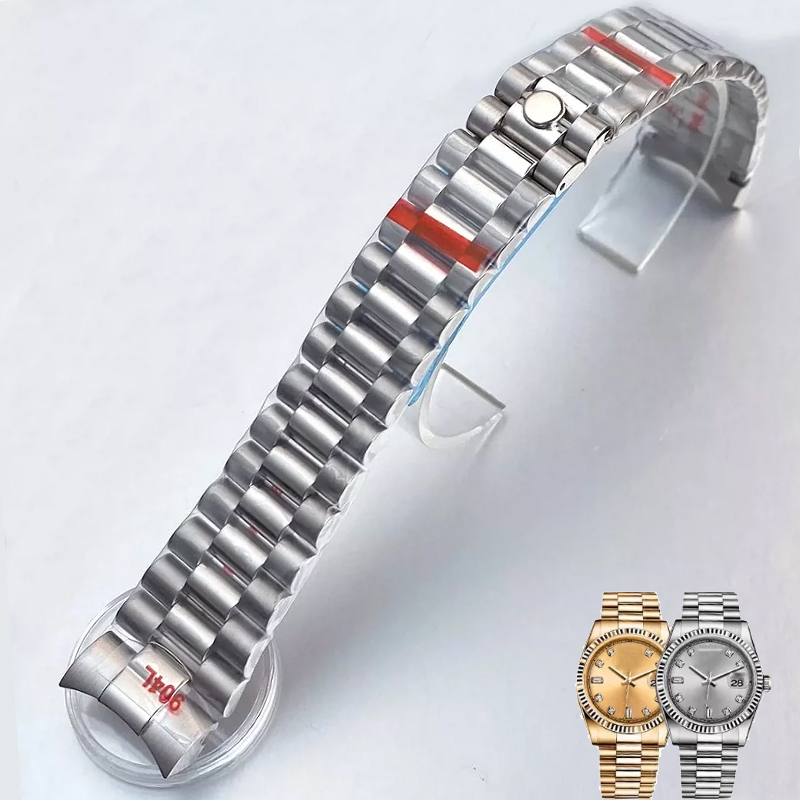 Rolex Watch Datejust - Pulseira de relógio em aço inoxidável
