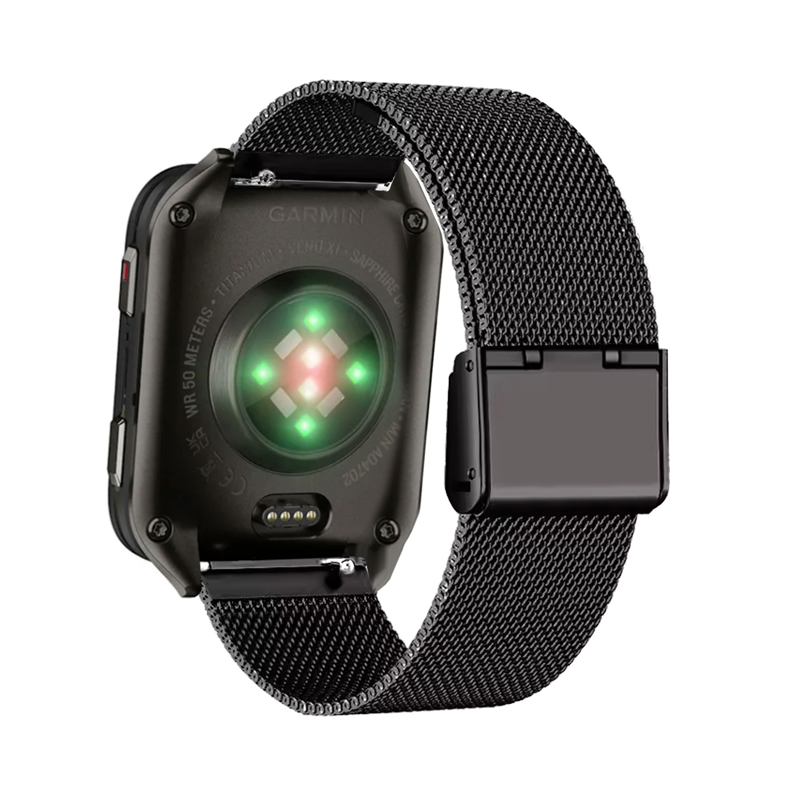 Mesh Strap Metal - Bandas de metal para Garmin Venu