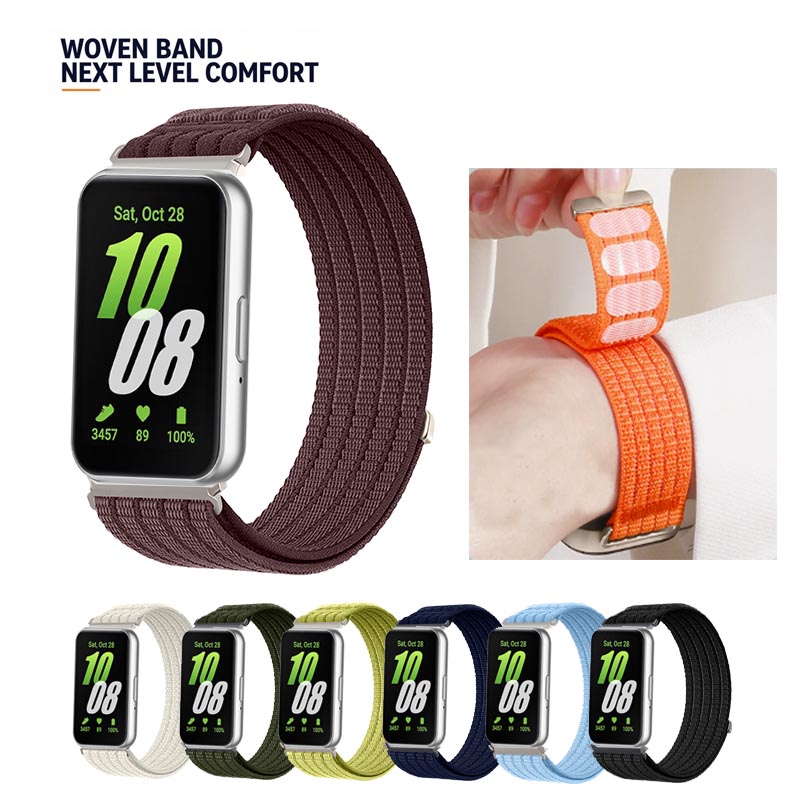 Sport Loop Velcro - Pulseira de nylon respirável para desporto,