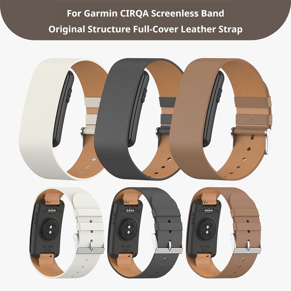 Leather Strap Quick Release - Pulseira de couro para Garmin CIRQA,