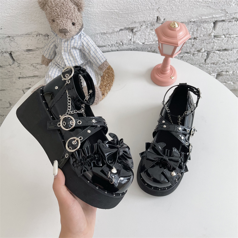 2026 plataforma lolita sapatos - Mesh Strap Metal avaliação e preço