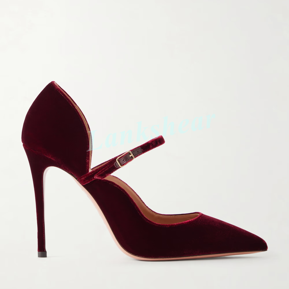 Scarpins de Salto Agulha com B - Mesh Strap Metal avaliação e preço