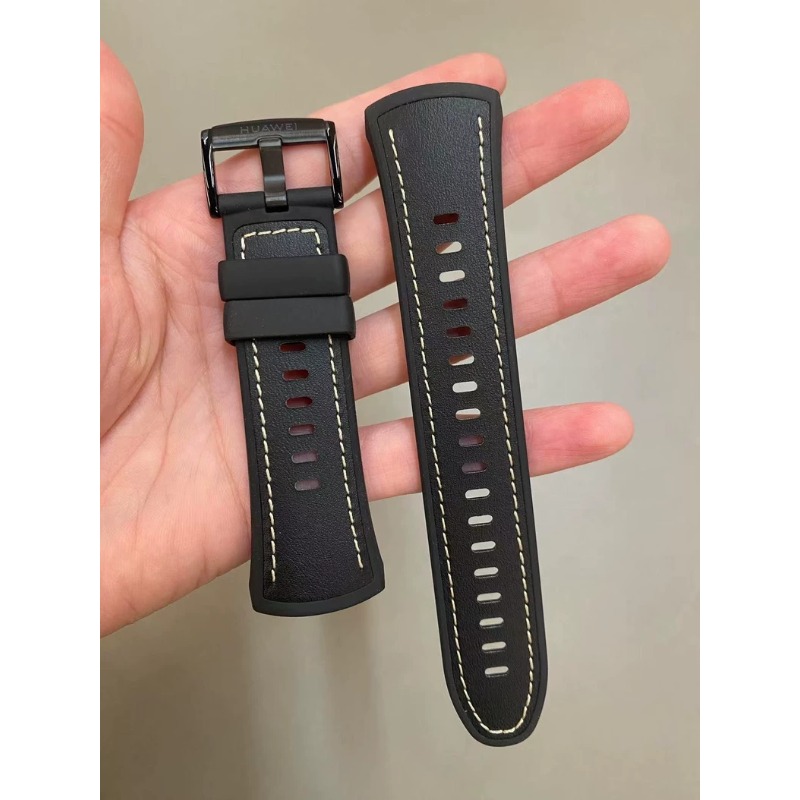 Pulseira HUAWEI preta de couro - Leather Strap Quick Release avaliação e preço