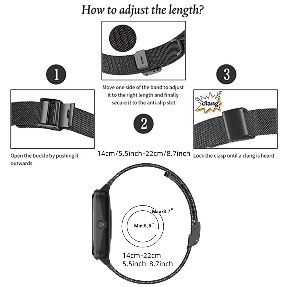 Bandas de metal para Garmin Ve - Mesh Strap Metal avaliação e preço