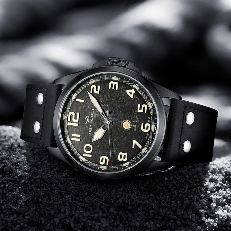 Gaivota 43mm relógio piloto vi - Omega Watch Constellation avaliação e preço