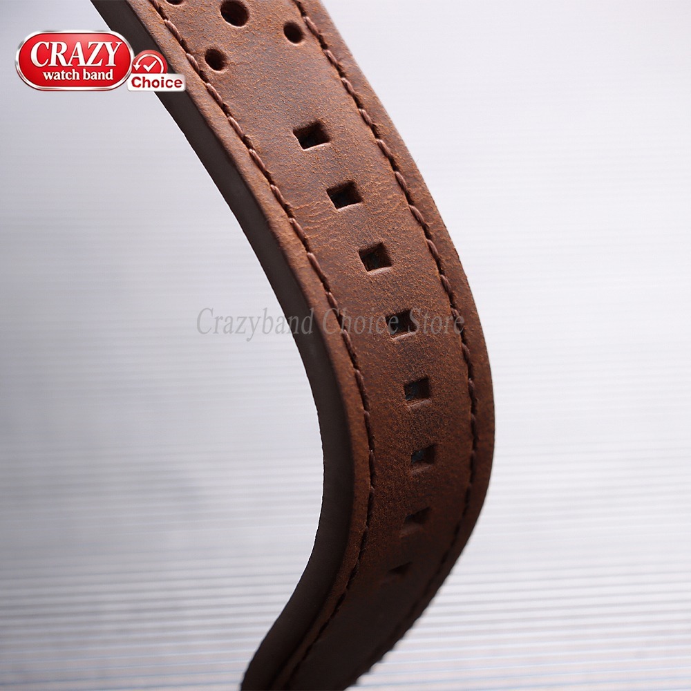 Pulseira de Couro Poroso de Li - Leather Strap Quick Release avaliação e preço