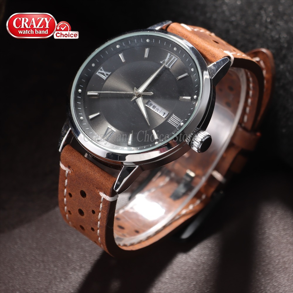 Pulseira de Couro Poroso de Li - Leather Strap Quick Release avaliação e preço