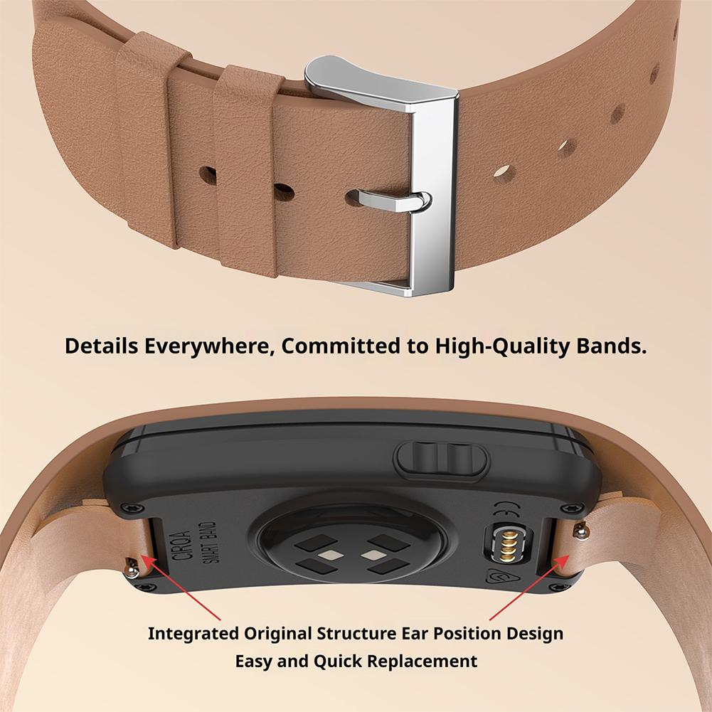 Pulseira de couro para Garmin  - Leather Strap Quick Release avaliação e preço