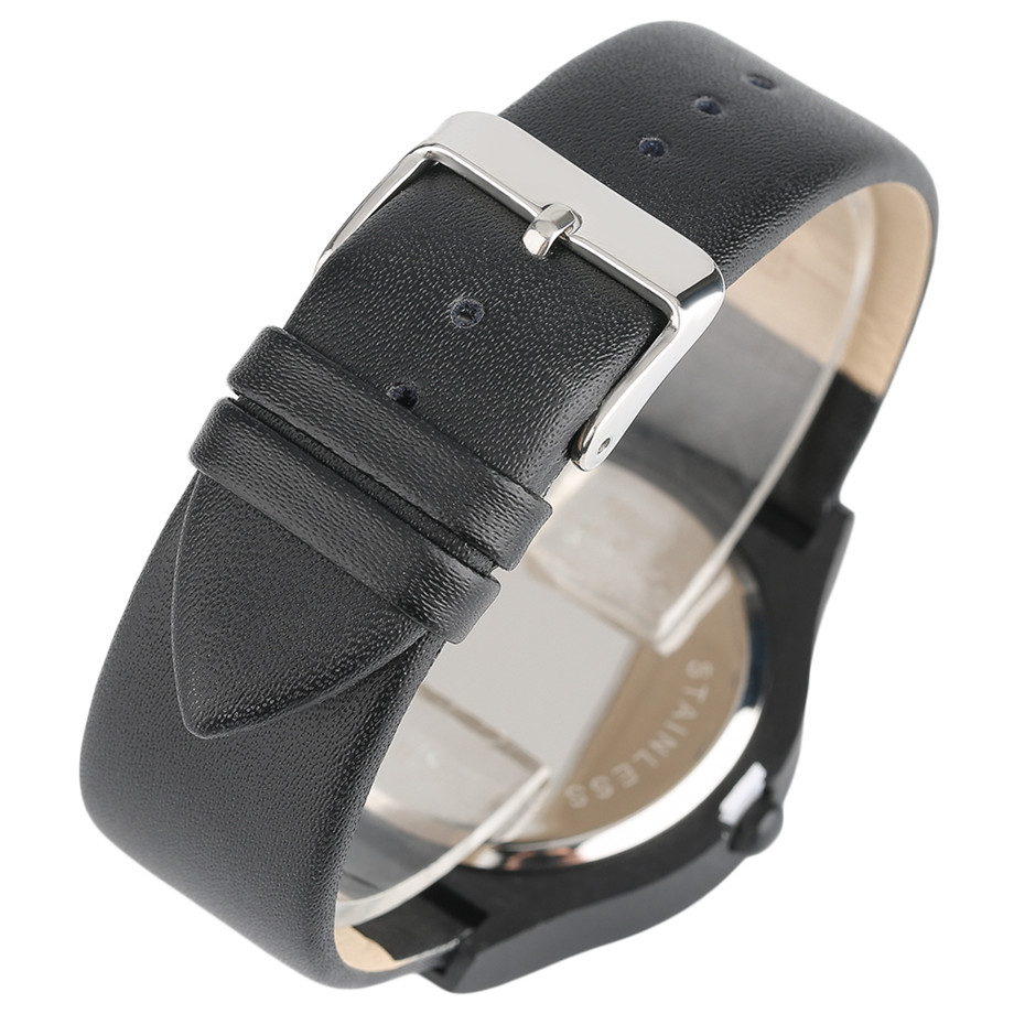 Relogio masculino 2022 paidu m - Leather Watch Band Men avaliação e preço