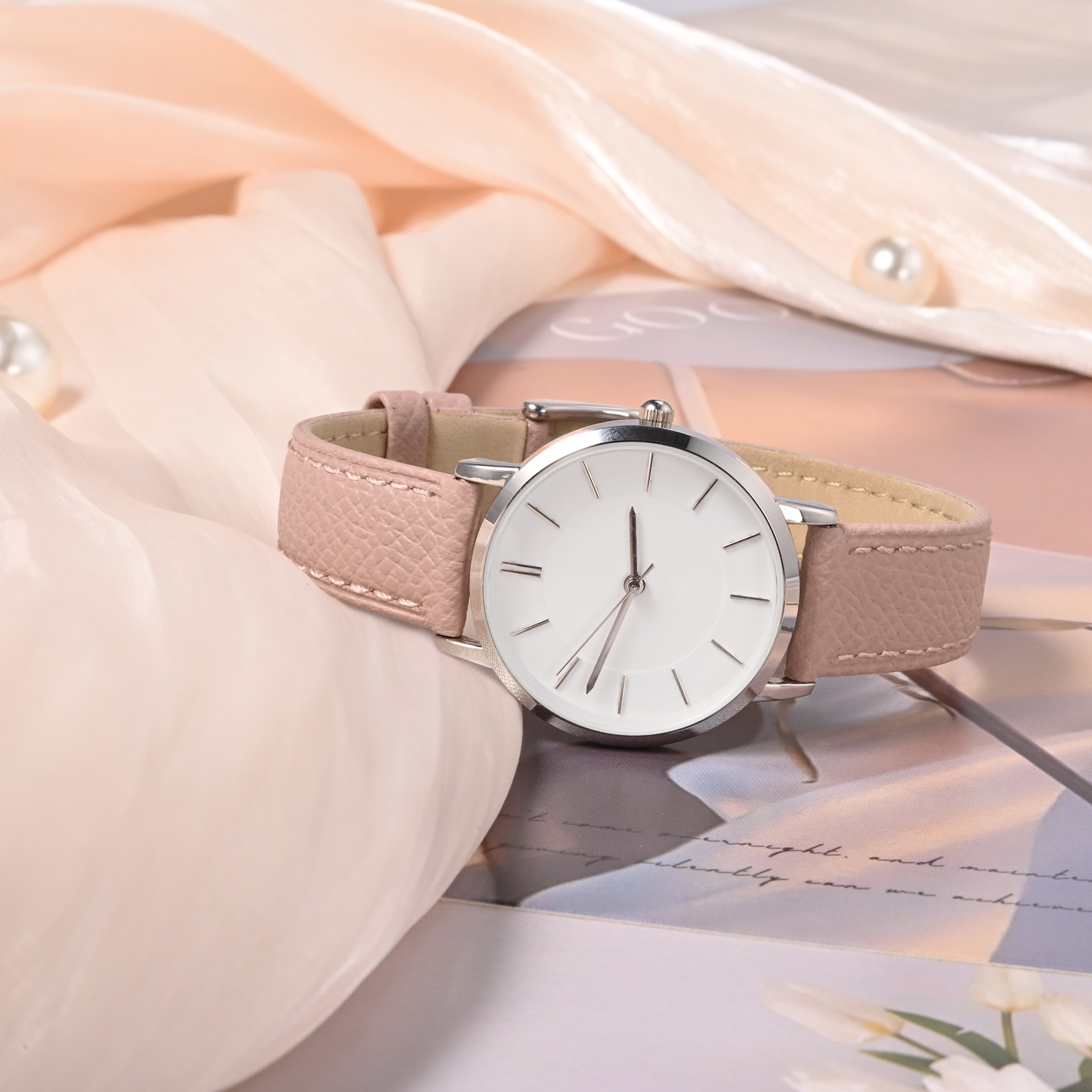 WOCCI Pulseira de relógio de c - Leather Strap Quick Release avaliação e preço