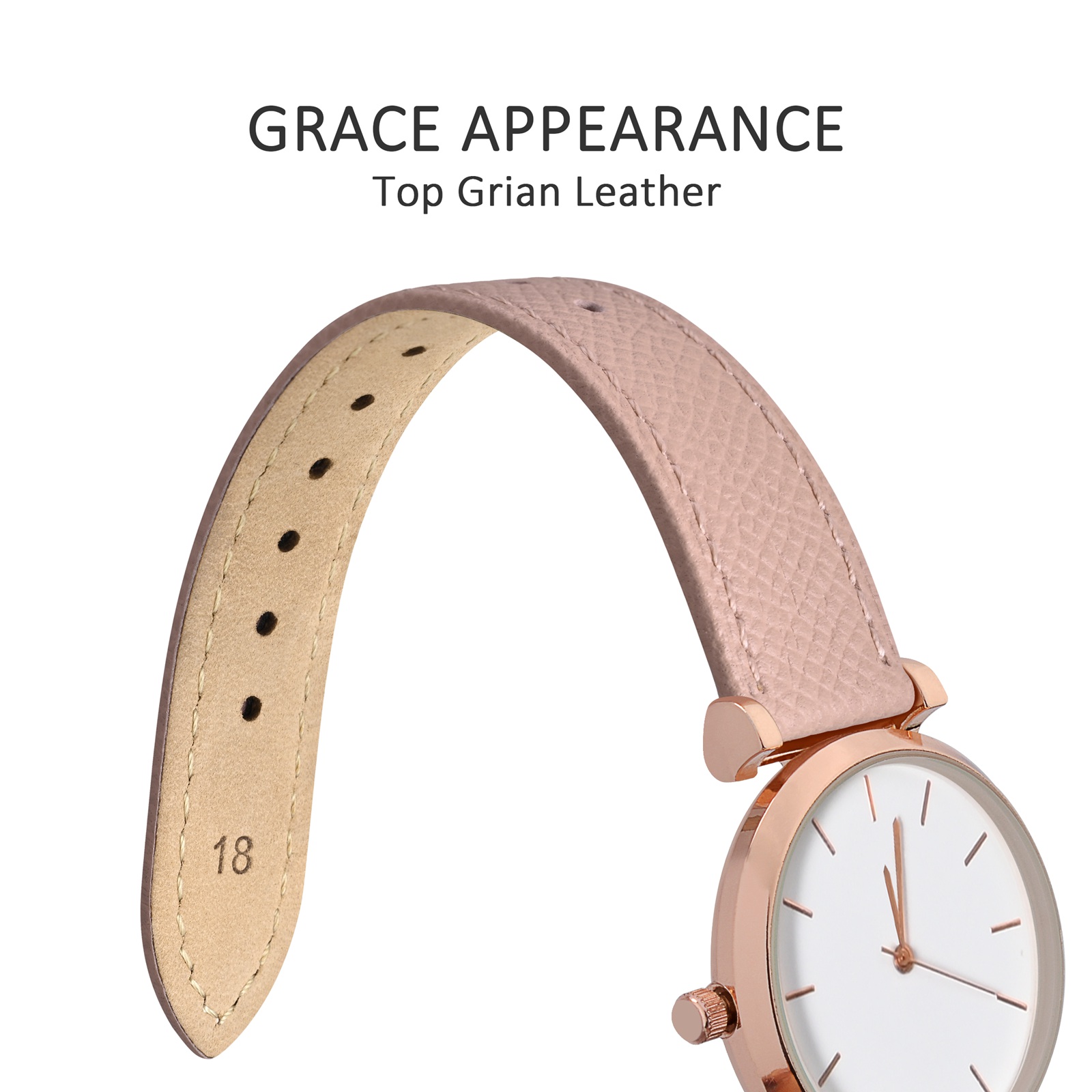 WOCCI Pulseira de relógio de c - Leather Strap Quick Release avaliação e preço