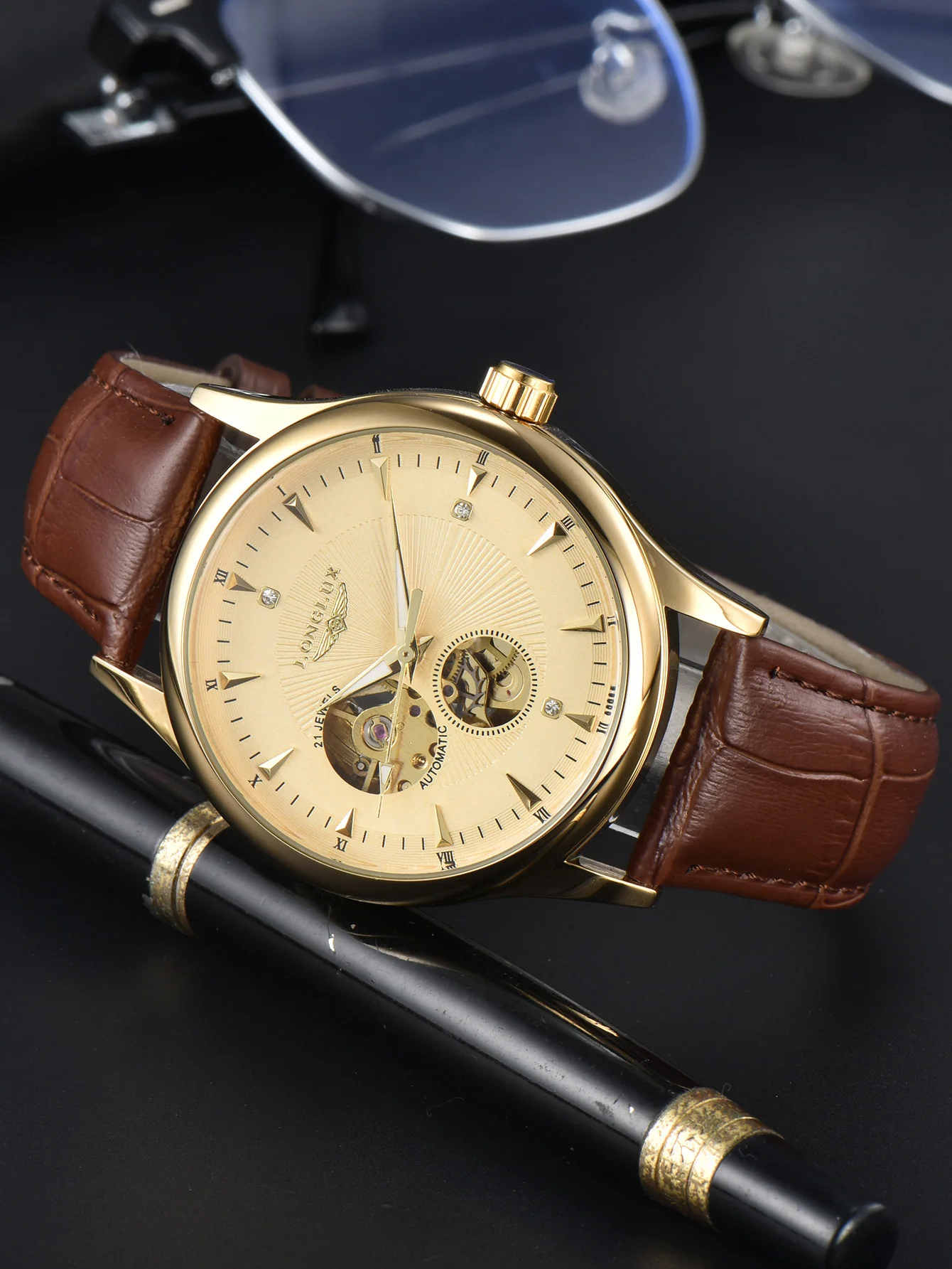 Relógio Automático LONGLUX Est - Patek Philippe Watch Nautilus avaliação e preço